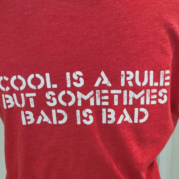 Huey Lewis And The News 2016-2017 Concert Tee Sometimes Bad is Bad Large - Picture 8 of 11